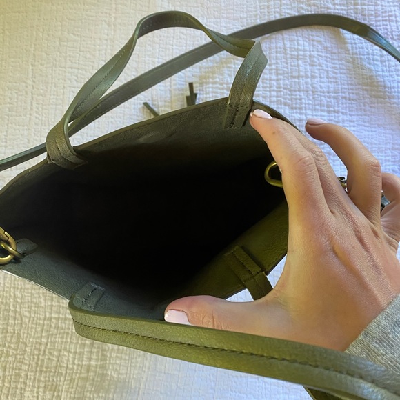 Anthropologie green leather purse - Picture 10 of 16